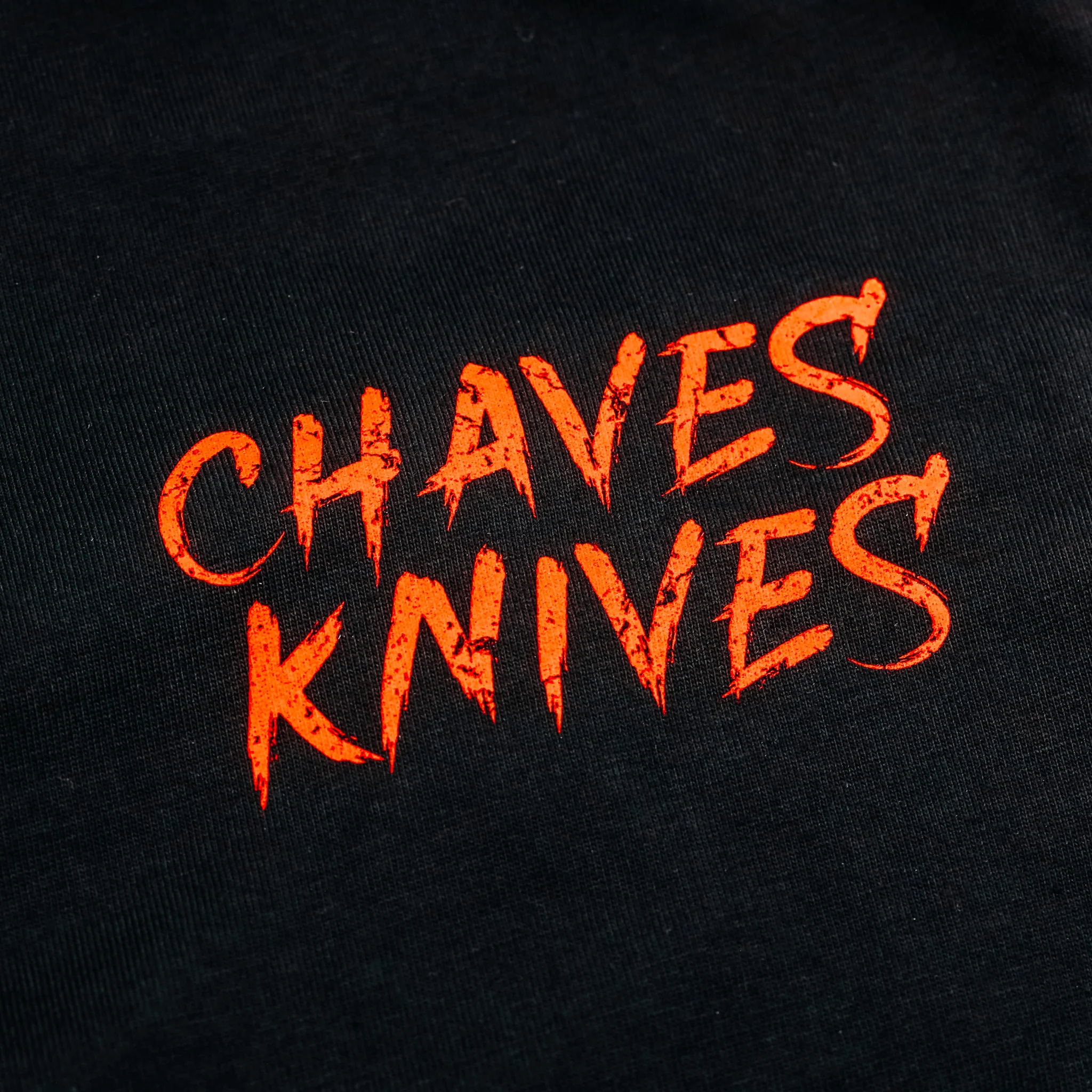 Chaves Knives Red Skull T-Shirt - Image 7